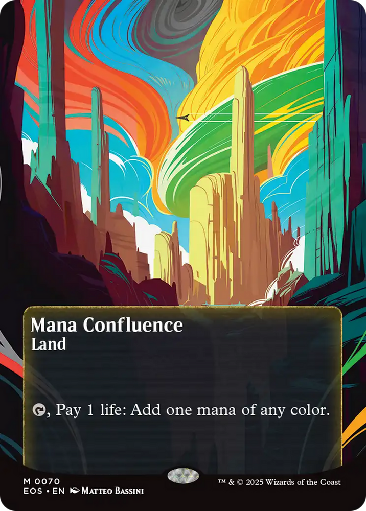 Mana Confluence (0070) (Borderless) [Edge of Eternities: Stellar Sights] Magic: The Gathering