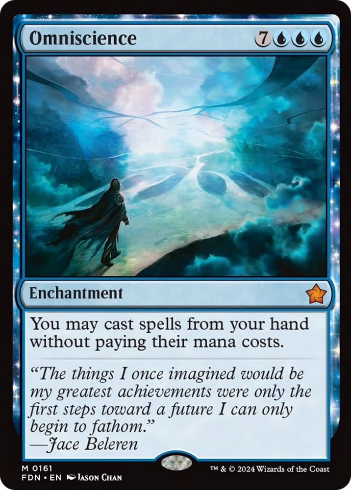 Omniscience [Foundations] Magic: The Gathering