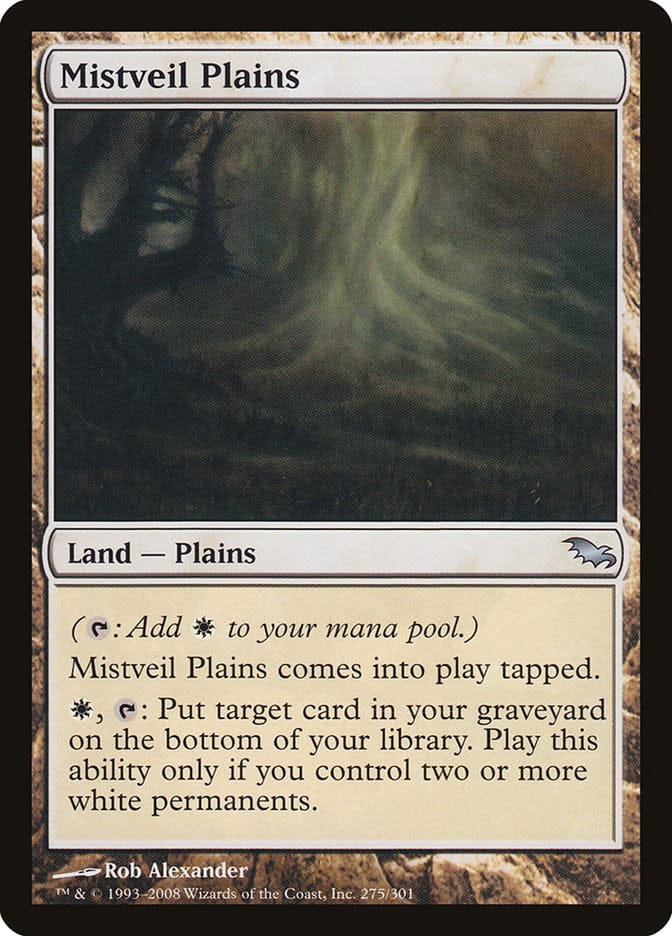 Mistveil Plains [Shadowmoor] Magic: The Gathering