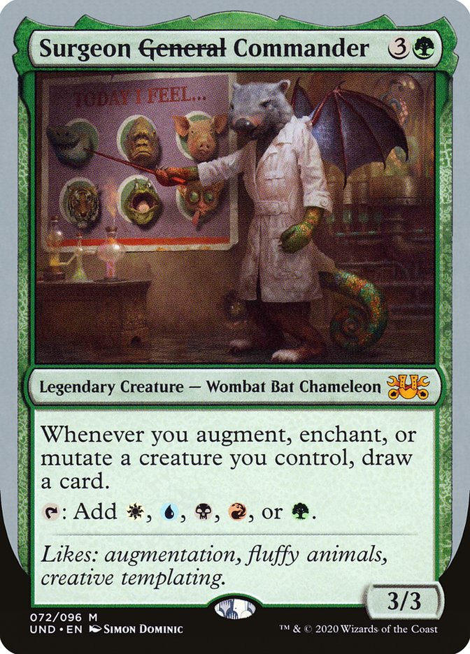 Surgeon General Commander [Unsanctioned] Magic: The Gathering
