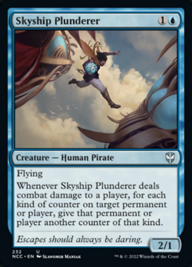Skyship Plunderer [Streets of New Capenna Commander] Magic: The Gathering