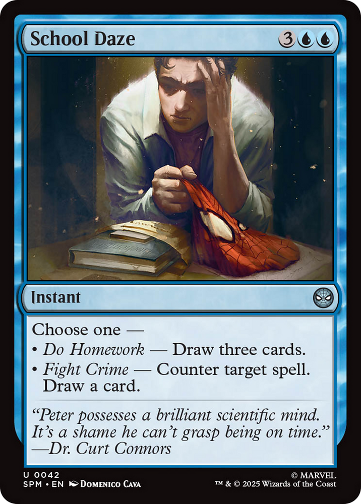 School Daze [Marvel's Spider-Man] Magic: The Gathering