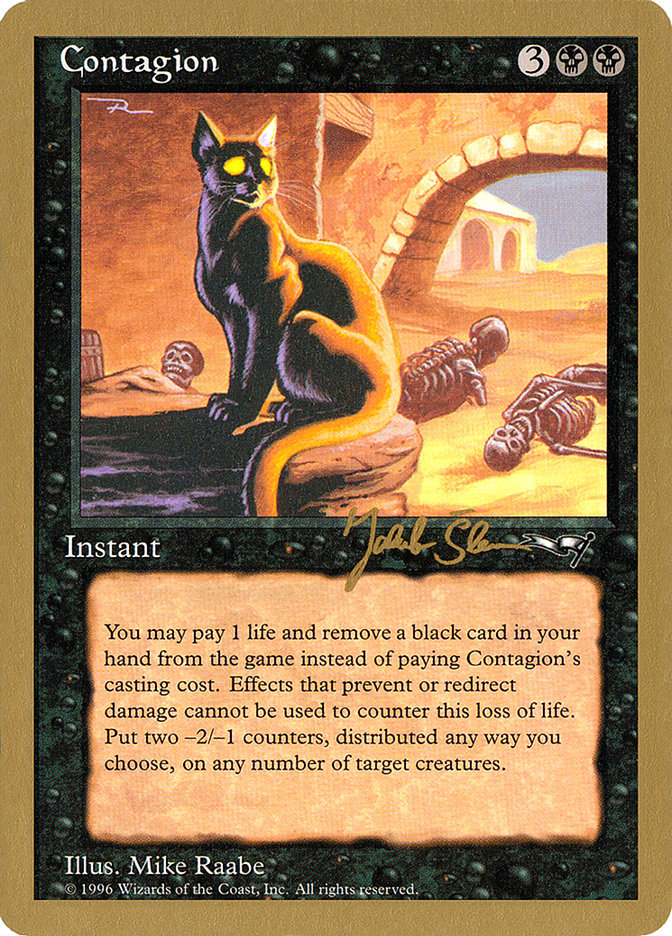 Contagion (Jakub Slemr) [World Championship Decks 1997] Magic: The Gathering