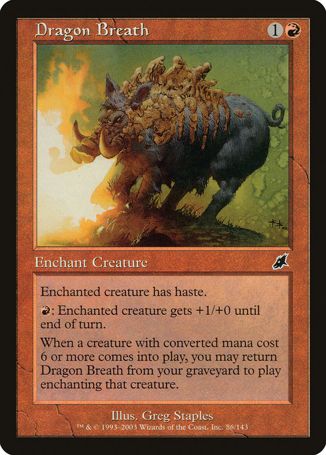 Dragon Breath [Scourge] Magic: The Gathering