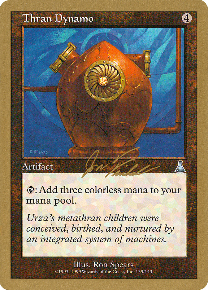 Thran Dynamo (Jon Finkel) [World Championship Decks 2000] Magic: The Gathering