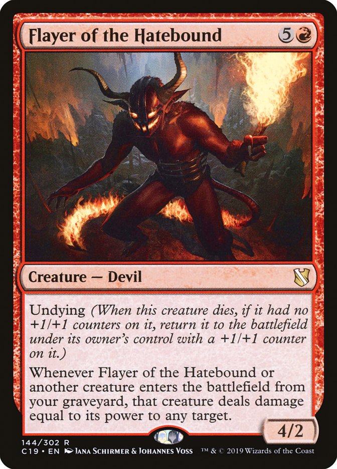 Flayer of the Hatebound [Commander 2019] Magic: The Gathering