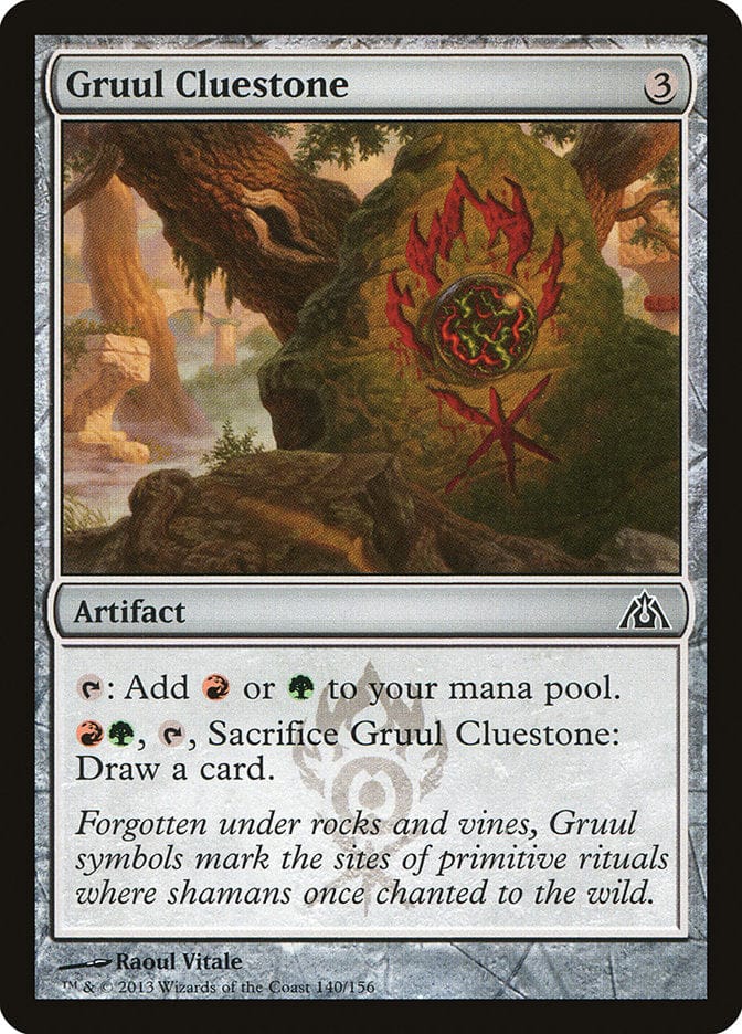 Gruul Cluestone [Dragon's Maze] Magic: The Gathering