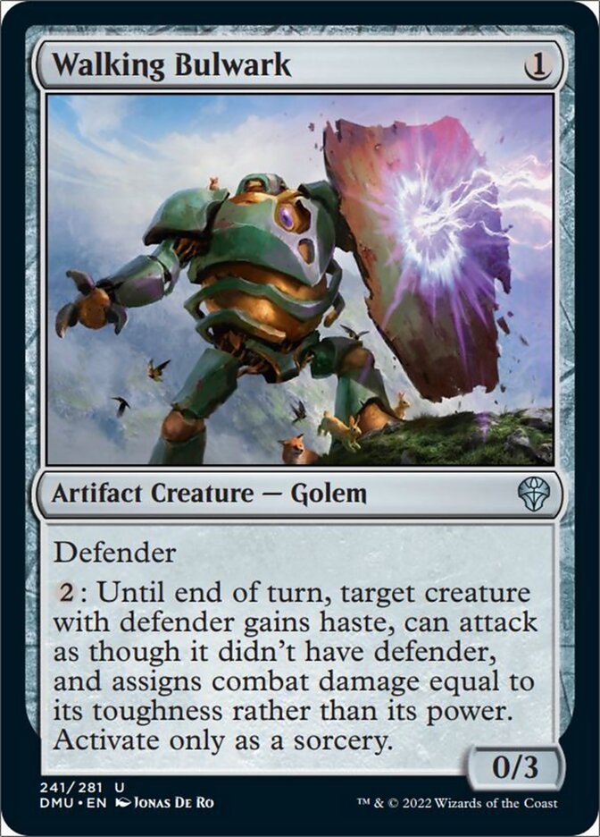 Walking Bulwark [Dominaria United] Magic: The Gathering
