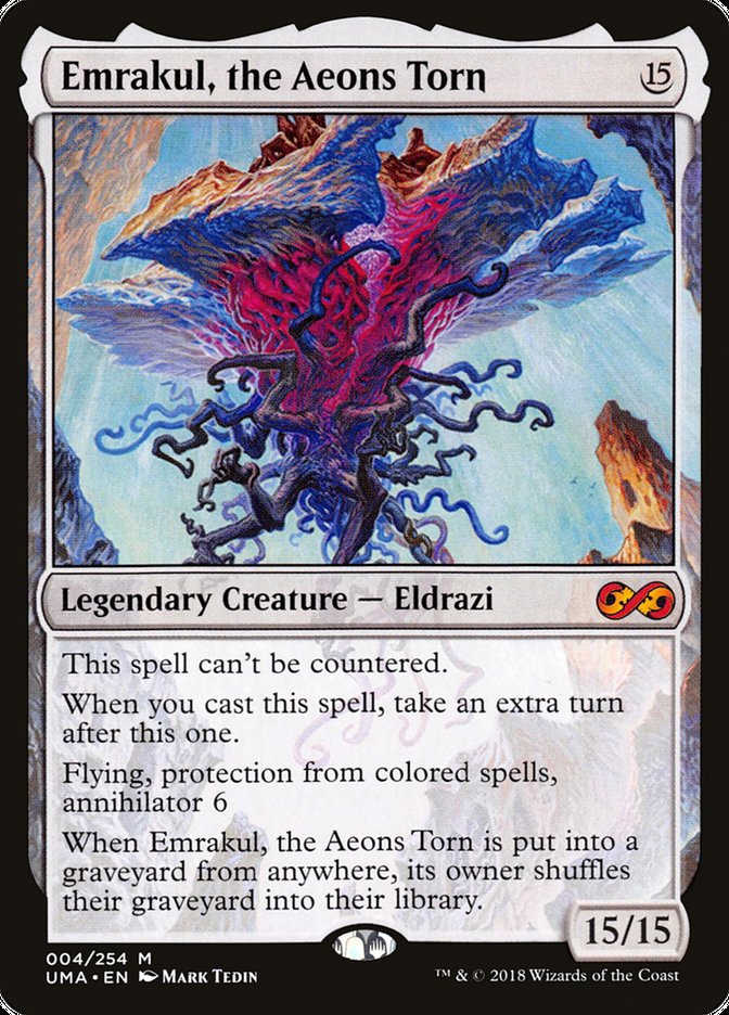 Emrakul, the Aeons Torn [Ultimate Masters] Magic: The Gathering