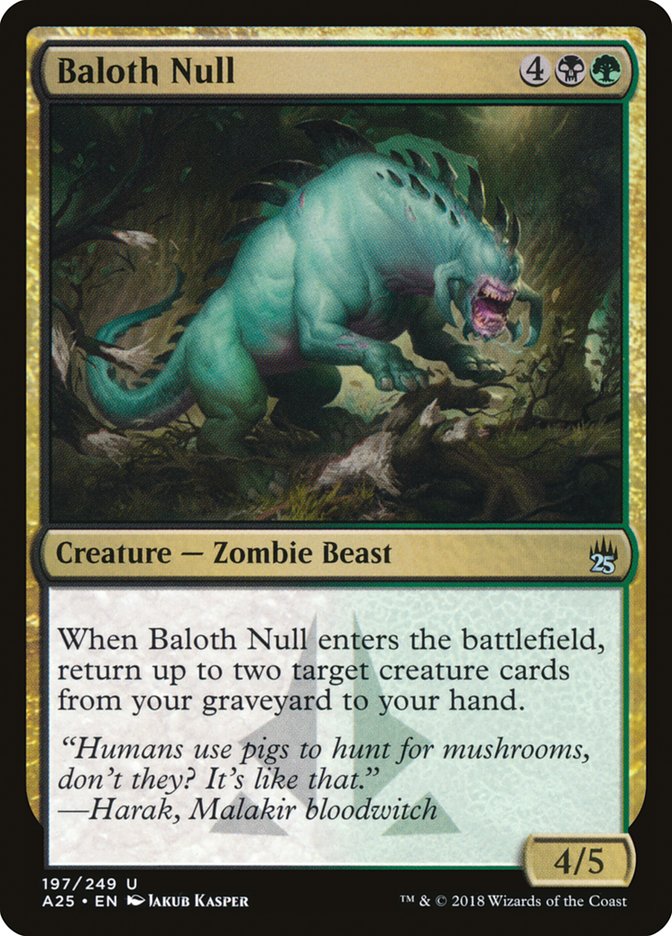 Baloth Null [Masters 25] Magic: The Gathering
