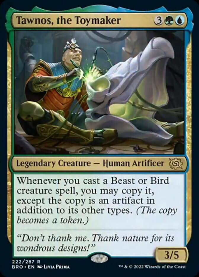 Tawnos, the Toymaker [The Brothers' War] Magic: The Gathering