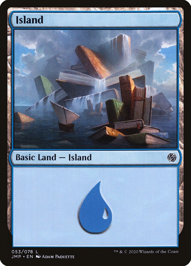 Island (53) [Jumpstart] Magic: The Gathering