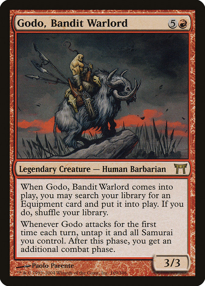 Godo, Bandit Warlord [Champions of Kamigawa] Magic: The Gathering