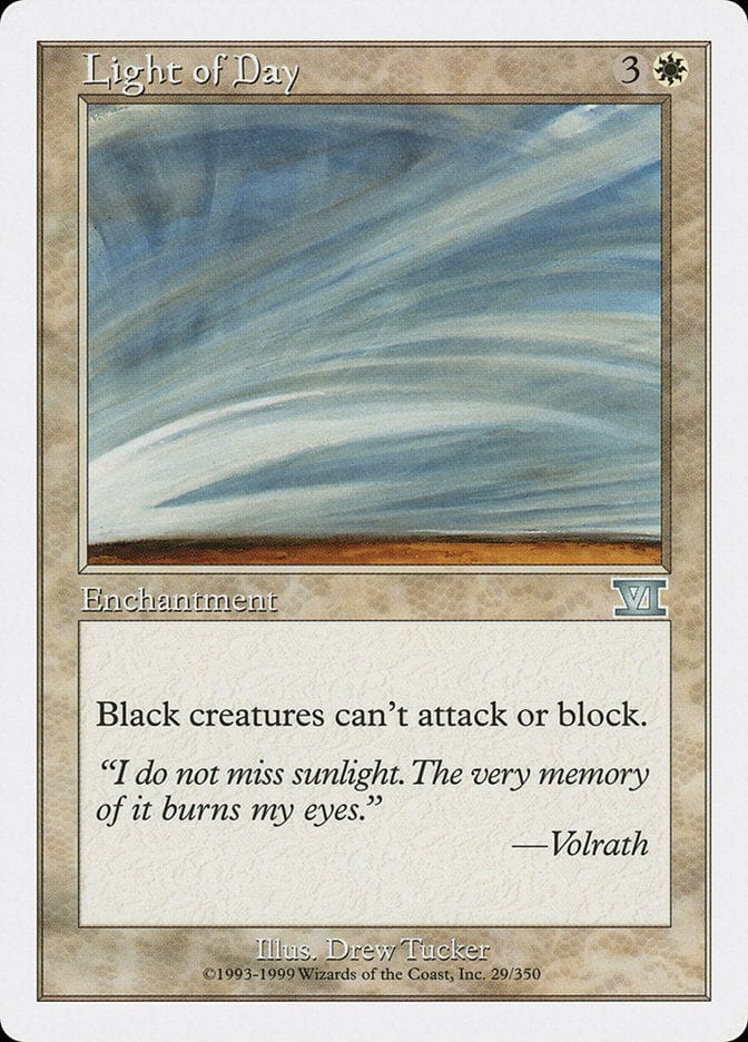 Light of Day [Classic Sixth Edition] Magic: The Gathering