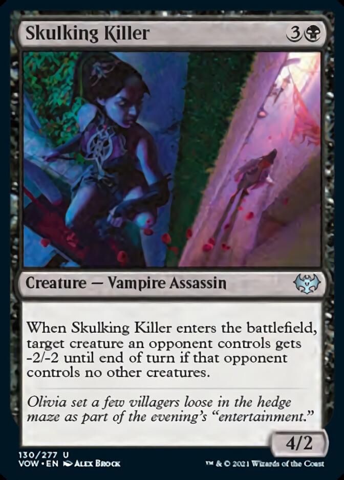 Skulking Killer [Innistrad: Crimson Vow] Magic: The Gathering