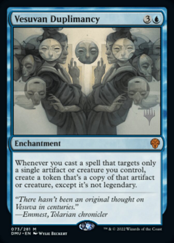 Vesuvan Duplimancy (Promo Pack) [Dominaria United Promos] Magic: The Gathering