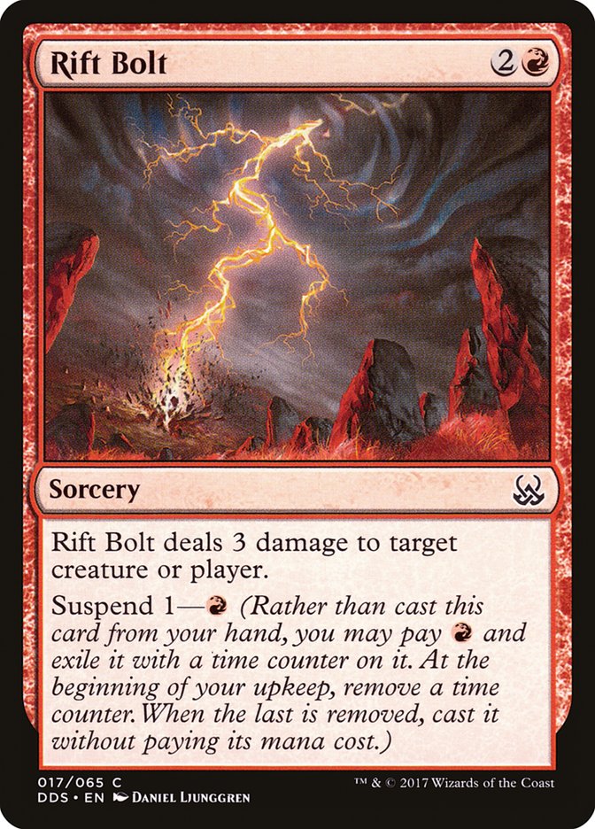 Rift Bolt [Duel Decks: Mind vs. Might] Magic: The Gathering