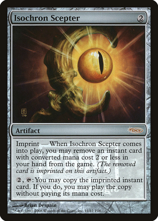 Isochron Scepter [Friday Night Magic 2008] Magic: The Gathering