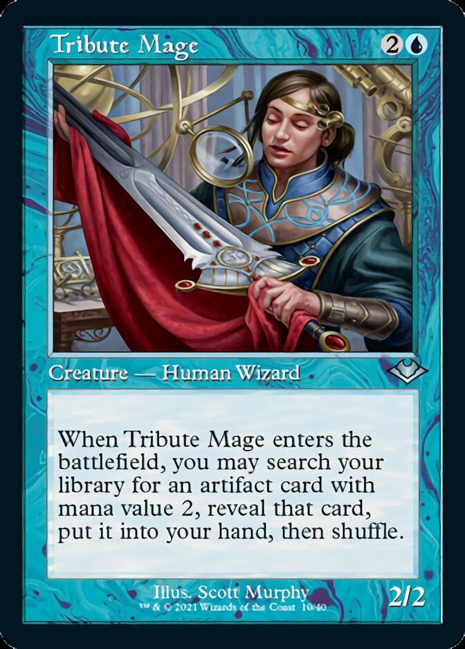 Tribute Mage (Retro) [Modern Horizons] Magic: The Gathering