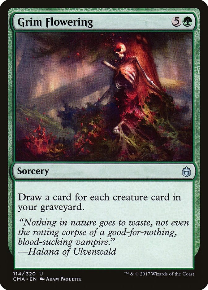 Grim Flowering [Commander Anthology] Magic: The Gathering