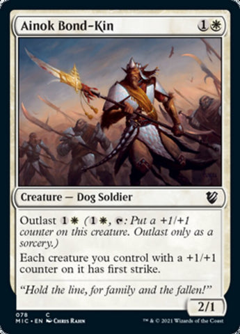 Ainok Bond-Kin [Innistrad: Midnight Hunt Commander] Magic: The Gathering