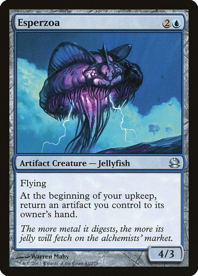 Esperzoa [Modern Masters] Magic: The Gathering