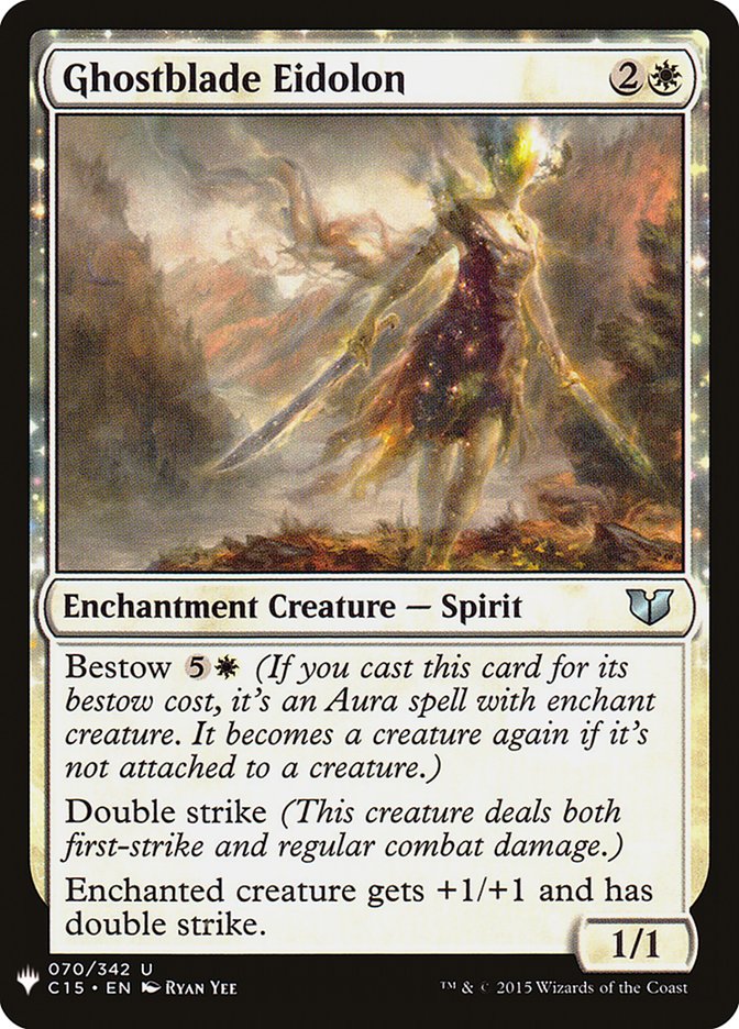 Ghostblade Eidolon [Mystery Booster] Magic: The Gathering
