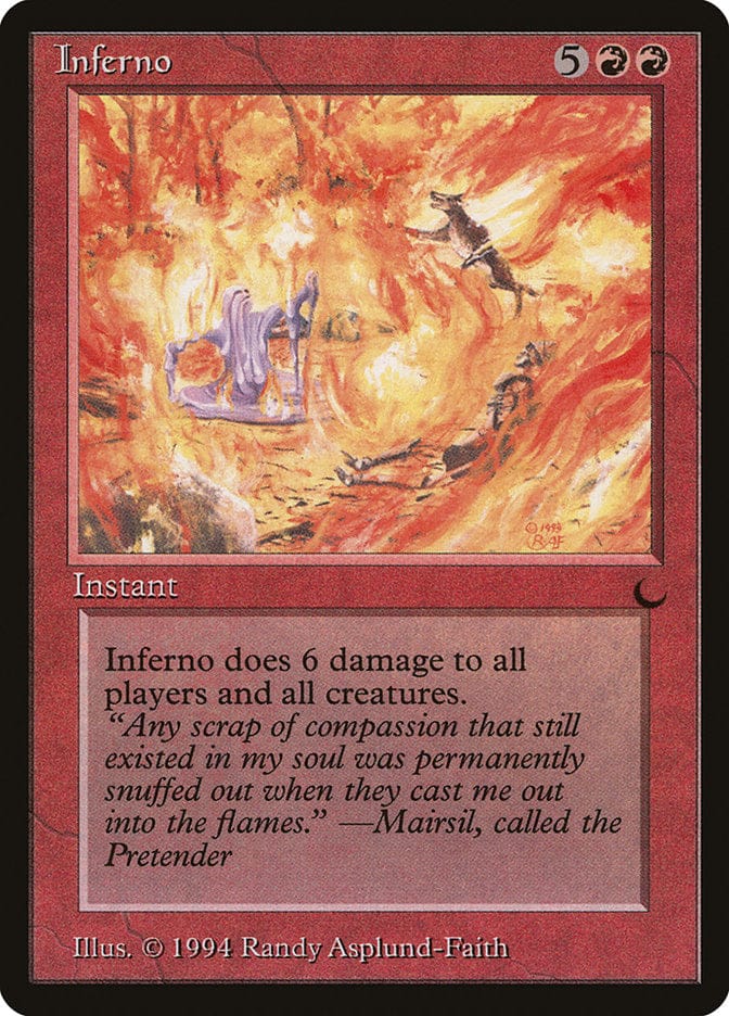Inferno [The Dark] Magic: The Gathering
