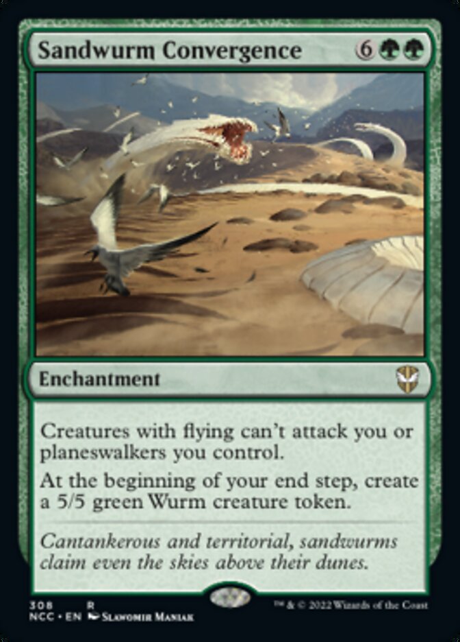 Sandwurm Convergence [Streets of New Capenna Commander] Magic: The Gathering