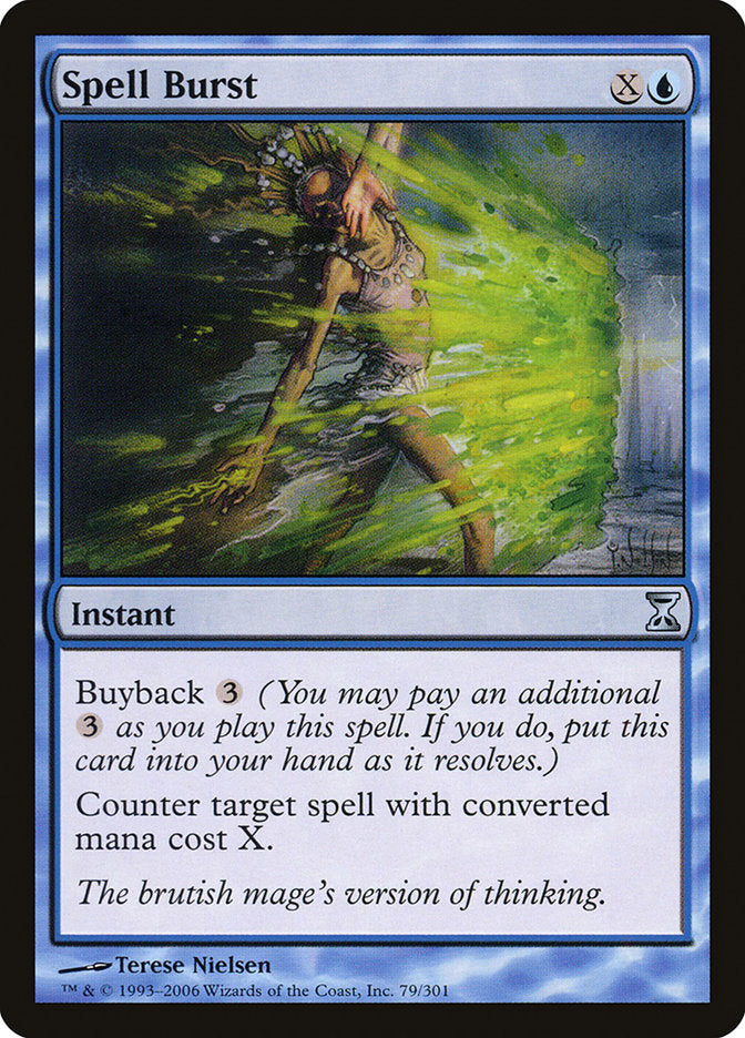 Spell Burst [Time Spiral] Magic: The Gathering