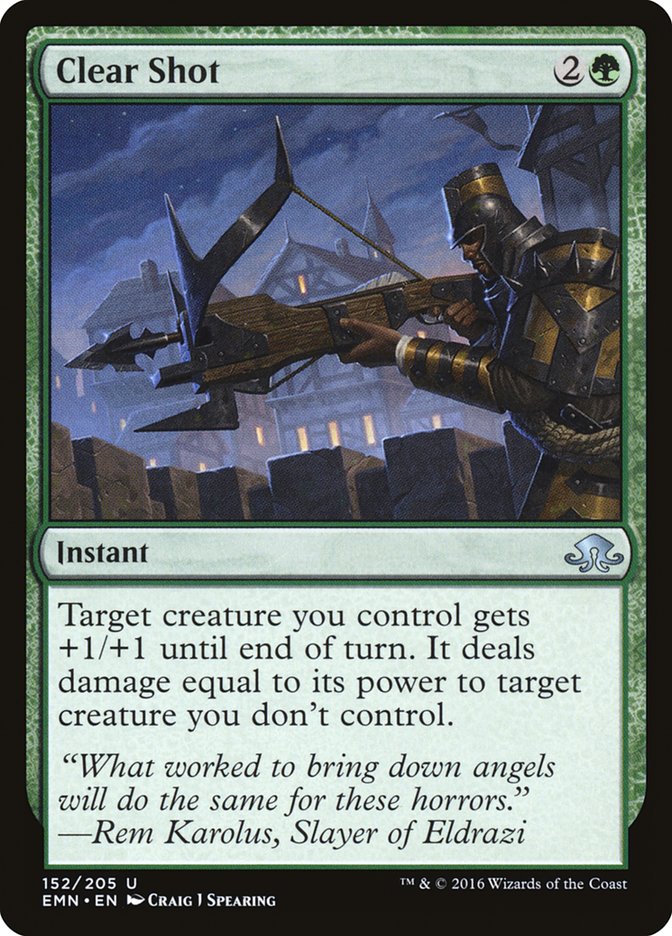Clear Shot [Eldritch Moon] Magic: The Gathering