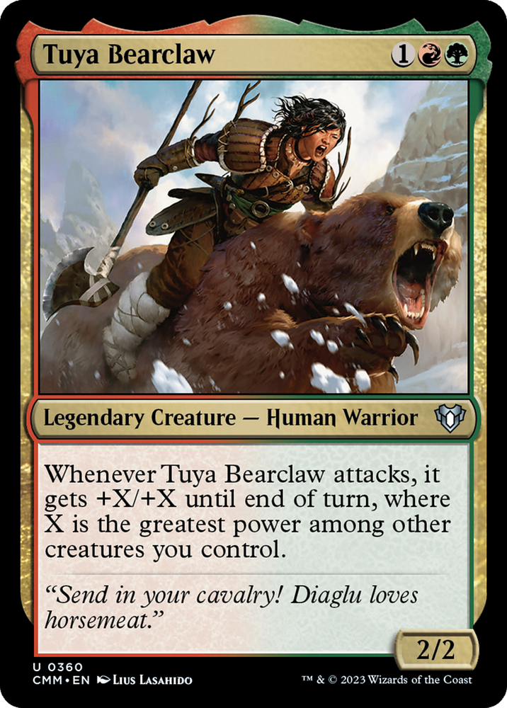 Tuya Bearclaw [Commander Masters] Magic: The Gathering