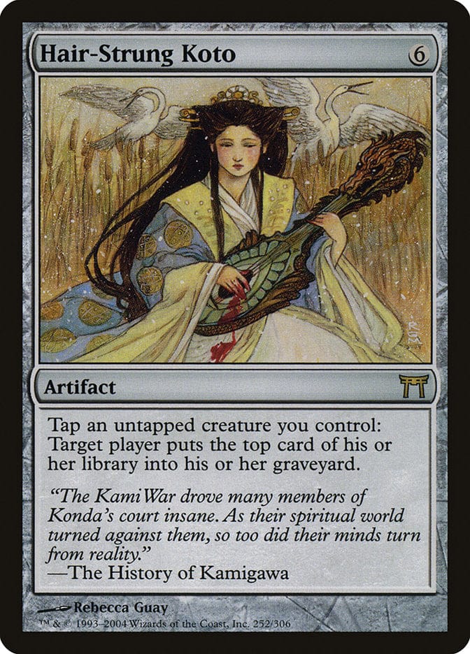 Hair-Strung Koto [Champions of Kamigawa] Magic: The Gathering