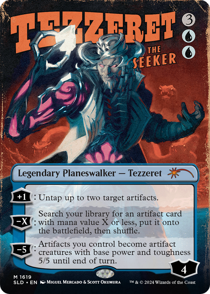 Tezzeret the Seeker (1619) [Secret Lair Drop Series] Magic: The Gathering