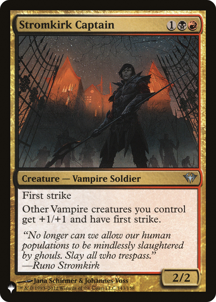 Stromkirk Captain [The List] Magic: The Gathering