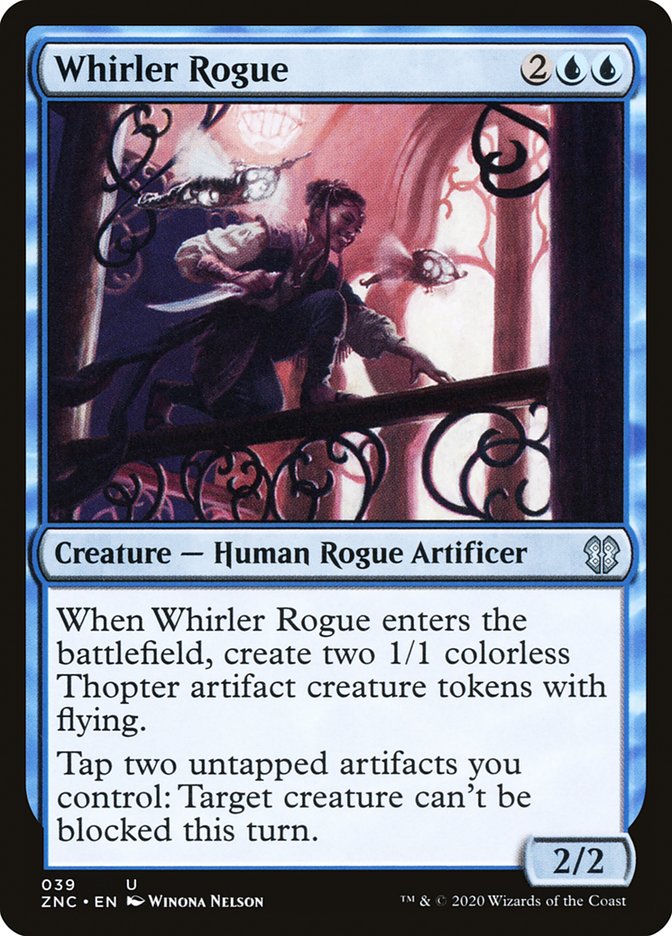Whirler Rogue [Zendikar Rising Commander] Magic: The Gathering