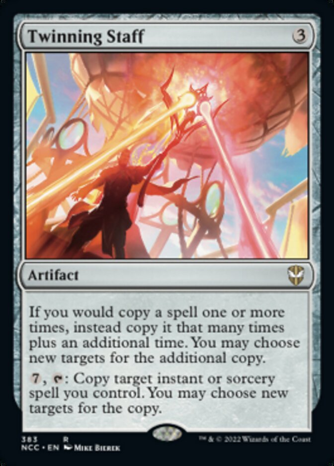 Twinning Staff [Streets of New Capenna Commander] Magic: The Gathering