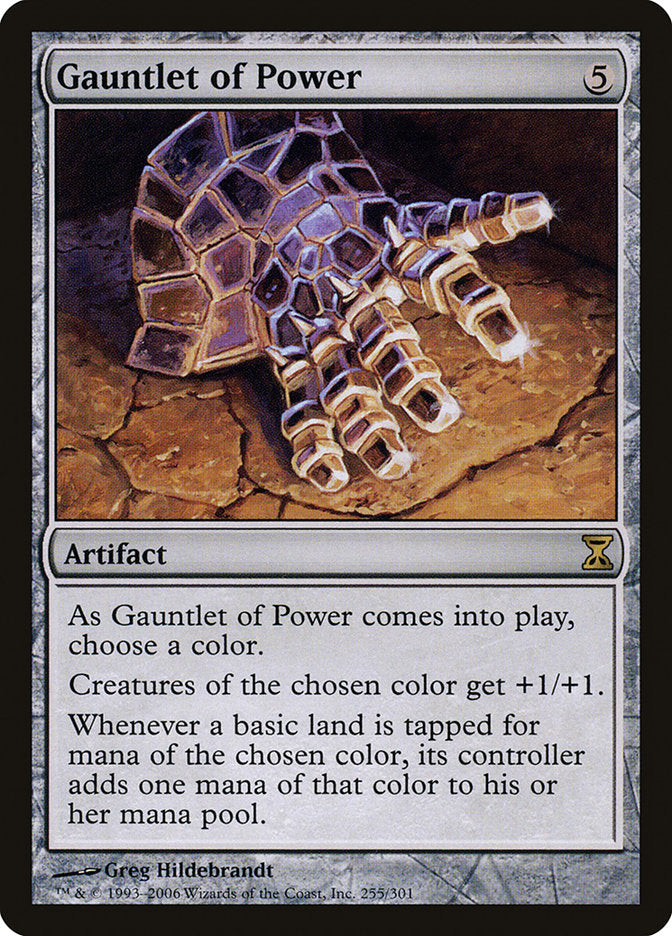 Gauntlet of Power [Time Spiral] Magic: The Gathering