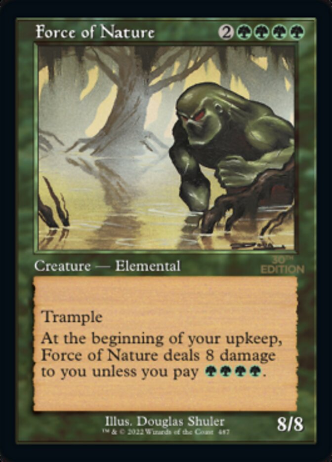 Force of Nature (Retro) [30th Anniversary Edition] Magic: The Gathering
