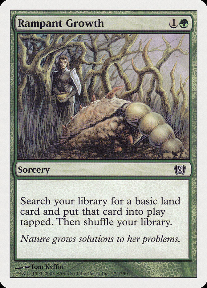 Rampant Growth [Eighth Edition] Magic: The Gathering