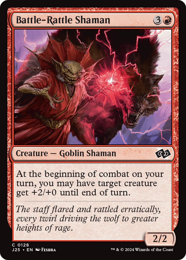 Battle-Rattle Shaman [Foundations Jumpstart] Magic: The Gathering
