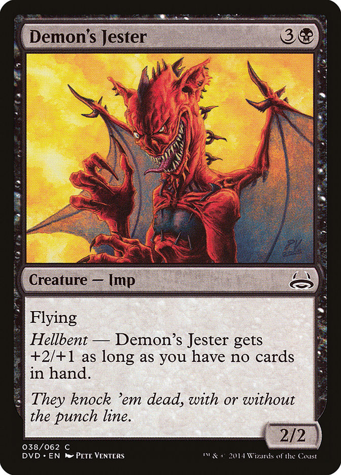 Demon's Jester (Divine vs. Demonic) [Duel Decks Anthology] Magic: The Gathering