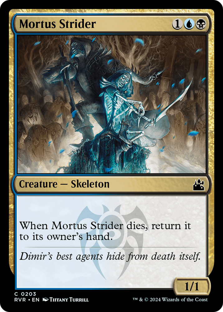 Mortus Strider [Ravnica Remastered] Magic: The Gathering