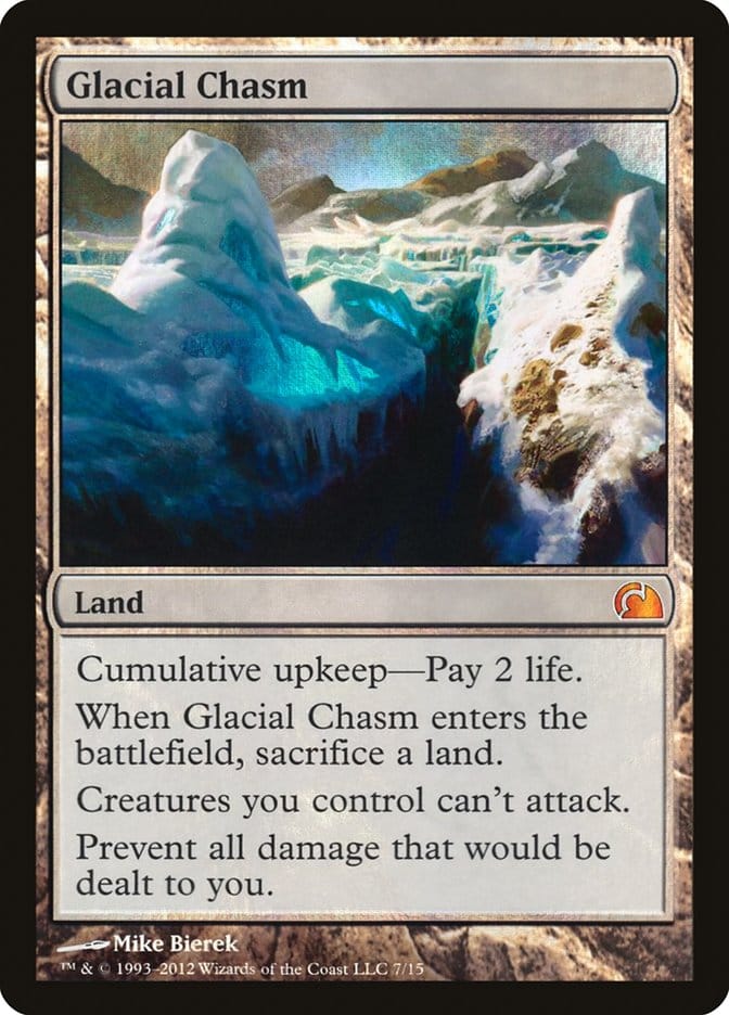 Glacial Chasm [From the Vault: Realms] Magic: The Gathering