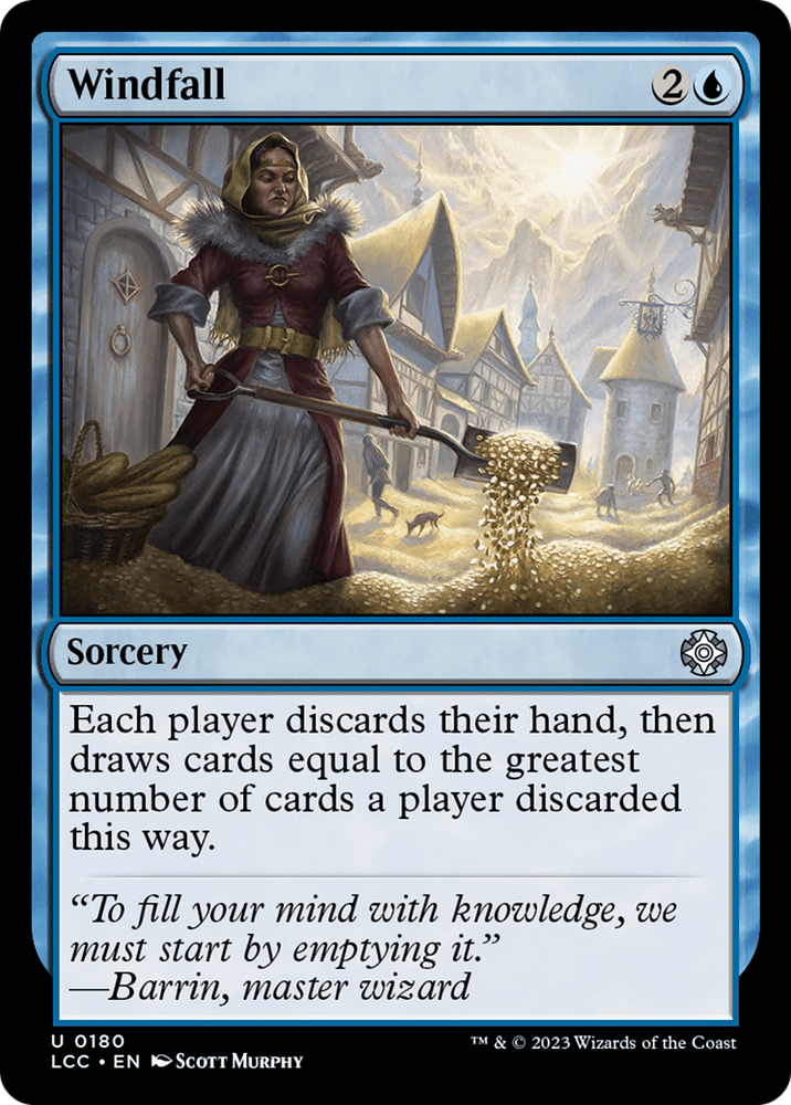 Windfall [The Lost Caverns of Ixalan Commander] Magic: The Gathering