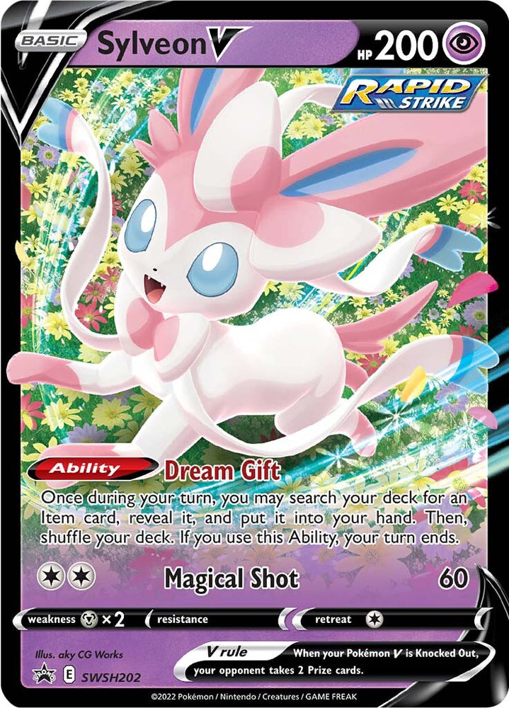 Sylveon V (SWSH202) [Sword & Shield: Black Star Promos] Pokémon