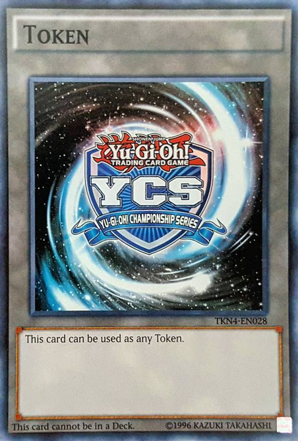 Yu-Gi-Oh Championship Series Token (2016 Pre-registration) [TKN4-EN028] Super Rare Yu-Gi-Oh!