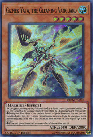 Gizmek Yata, the Gleaming Vanguard [CHIM-EN023] Super Rare - Yugioh Cards For Your TCG Needs!