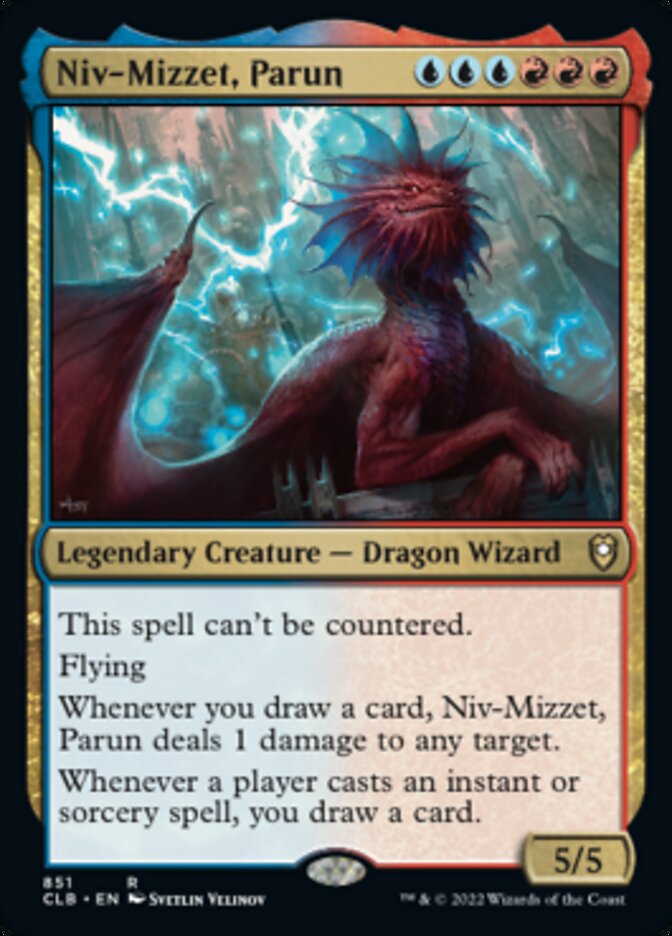 Niv-Mizzet, Parun [Commander Legends: Battle for Baldur's Gate] Magic: The Gathering