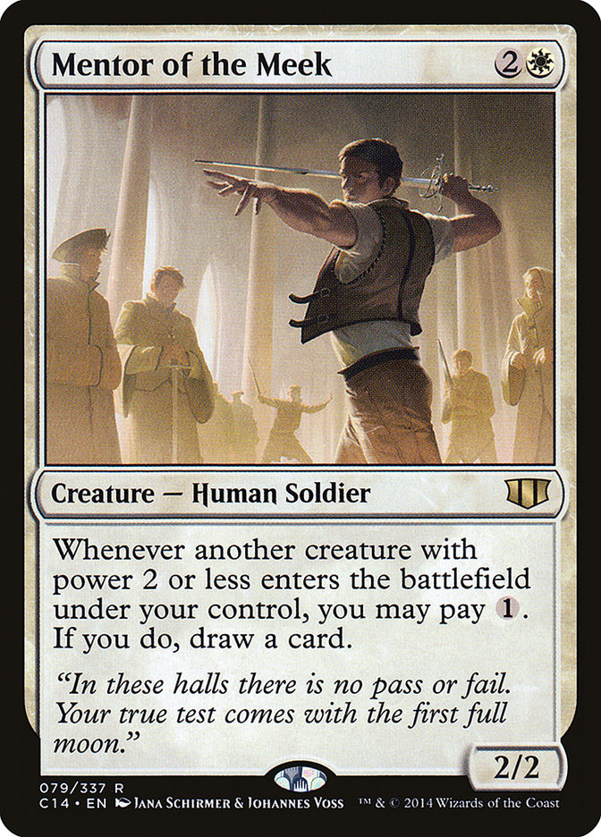Mentor of the Meek [Commander 2014] Magic: The Gathering